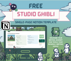 free studio ghibli notion page